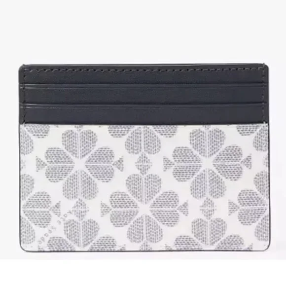 Kate Spade Signature Spade Flower Card Holder